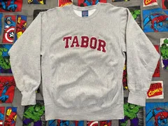 MV SPORT リバースウィーブタイプ レターパッチ スウェットシャツ M USA古着