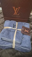 ルイ・ヴィトン タオル セット ブルー