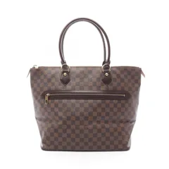 ルイ・ヴィトン LOUIS VUITTON トートバッグ サレヤGM ダミエエベヌ N51181 PVCコーティングキャンバス レザー サレヤGM レディース Used B