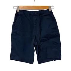 B087 UNIQLO キッズ ハーフパンツ ネイビー 140サイズ カジュアル