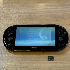 2-034 PSVITA PCH-2000 ブラック 8GB付属