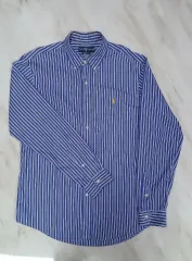 正規品 服 良い ポロ ラルフローレン メンズ 長袖 シャツ L サイズ