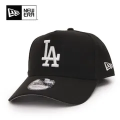 ニューエラ【ＮＥＷ ＥＲＡ】60587068 9FORTY A-Frame Los Angeles Dodgers ロサンゼルス・ドジャース ブラック/ホワイト スナップバック サイズ調整可能 キャップ 帽子 レディース メンズ USモデル
