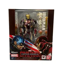 バンダイ S.H.Figuarts キャプテン・アメリカ アイアンマン マーク46 シビル・ウォー フィギュア BANDAI MARVEL