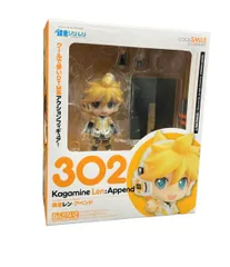 美品 グッドスマイルカンパニー ねんどろいど 302 キャラクター・ボーカル・シリーズ02 鏡音レン・アペンド フィギュア