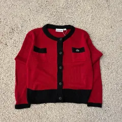 ラコステ長袖カーディガン 822