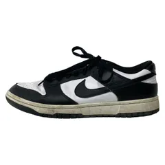 NIKE(ナイキ) スニーカー CM 27.5 メンズ ダンク ロー レトロ DD1391-100 白×黒