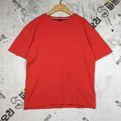 トミーヒルフィガー Tommy Hilfiger ジュニア バックプリント 半袖 Tシャツ レッド 16/176 1000660