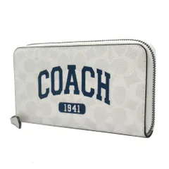 【新品】コーチ CBS95 財布 長財布 COACH シグネチャー コーチグラフィック ラウンドジップ ロングウォレット アウトレット メンズ