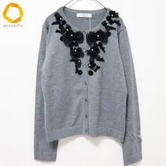 ギャラリービスコンティ GALLERY VISCONTI ニット カーディガン 花モチーフ レディース [w882012n]