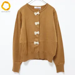 ギャラリービスコンティ GALLERY VISCONTI リボン ニット カーディガン [w882013n]