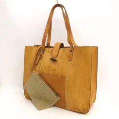 BREE / ブリー ■トートバッグ　ワンショルダー　レザー　キャメル　 【バッグ/バック/BAG/鞄/カバン】 ブランド【中古】 