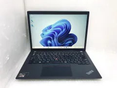 ★[Windows11] 13.3型ノート Radeon Vega 7 Lenovo ThinkPad X13 Gen2 (6コア Ryzen 5 Pro 5650U 2.3GHz/8GB/SSD 256GB/Wi-Fi/Webカメラ)