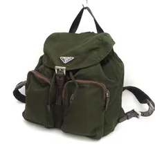 PRADA / プラダ ■リュック　バックパック　ナイロン　オリーブ　 B5885 【バッグ/バック/BAG/鞄/カバン】 ブランド【中古】 