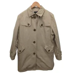 ニューヨーカー NEWYORKER ステンカラーコート ロング丈 ミドル丈 ライナー付き 花柄 15 ベージュ 54-55-6209 ■IBO90