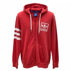 アディダス ヴィンテージ 起毛 フードジップアップ 1837