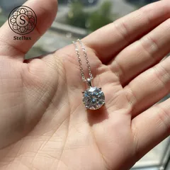 【毎日を華やかに】モアサナイト1ct &シルバー925ネックレス｜普段使いOK ｜GRA鑑定書付き｜メンズ・レディース対応｜ユニセックスジュエリー｜S925 ｜ペアルック・ギフト・プレゼントにも◎