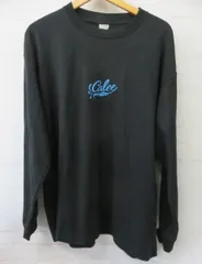 【中古】ﾀｸﾞ付 CALEE ｷｬﾘｰ ﾛﾝｸﾞTｼｬﾂﾌﾟﾘﾝﾄ･柄 ﾌﾞﾗｯｸ L 991859620