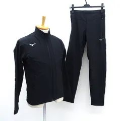 MIZUNO / ミズノ ◆セットアップ/テックシールド ジャージ/パンツ/ブラック/S 32MCA552 【メンズ/MEN/男性/ボーイズ/紳士】 メンズファッション【中古】 