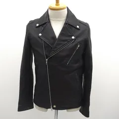 HARE / ハレ ◆ライダースジャケット/ダブル/羊革/ラムレザー/ブラック/サイズM HA030080N9 【メンズ/MEN/男性/ボーイズ/紳士】 メンズファッション【中古】 