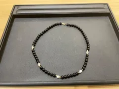 14K刻印入り　ビーズネックレス