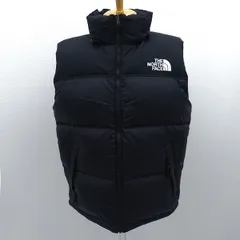 THE NORTH FACE / ノースフェイス ◆ヌプシベスト/ダウンベスト/ブラック/サイズL ND92557 【メンズ/MEN/男性/ボーイズ/紳士】 メンズファッション【中古】 