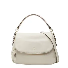 ケイトスペード ロゴ ハンドバッグ ショルダーバッグ 2WAY ベージュ レザー レディース Kate Spade【1-0250743】