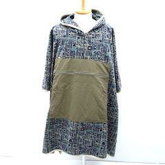 リバーシブル仕様 フード付き ジャンパー】2WAY クレイジーパターン 