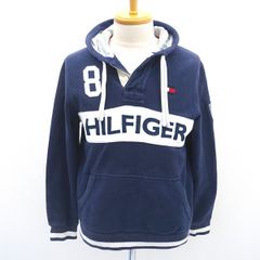 XLARGE / エクストララージ ◆プルオーバーパーカー/ロゴ/ネイビー/サイズS 【メンズ/MEN/男性/ボーイズ/紳士】 メンズファッション【中古】