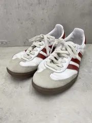 adidas アディダス JH8798 サンバOG スニーカー size25.0cm/白ｘ赤 ■■◎レディース