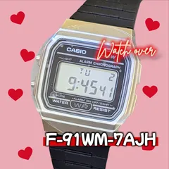 【F-91WM-7AJH】国内外で大人気 国内正規品  f91wm7ajh チプカシ チープカシオ シルバー  メルカリ便 ネコポス デジタル 腕時計 f-91w メタリック casio カシオ CASIO