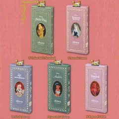 【コンプセット】ohora Disney Collection ミニチュアパッケージコレクション ガチャガチャ カプセルトイ ディズニー【全5種】