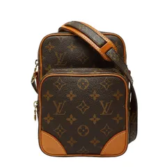 ルイ ヴィトン モノグラム アマゾン 斜め掛け ショルダーバッグ M45236 ブラウン PVC レザー レディース LOUIS VUITTON【228-51917】