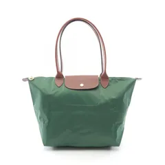 ロンシャン Longchamp トートバッグ ル プリアージュ オリジナル L L1899089P95 ブリティッシュグリーン キャンバス レザー ル プリアージュ オリジナル L ショルダーバッグ