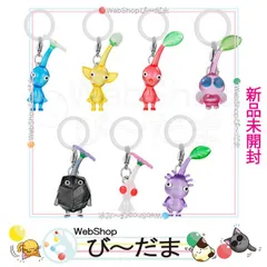 [bn:18]  【未開封】 ピクミン めじるしアクセサリー 全7種セット/ガシャポン◆新品Ss