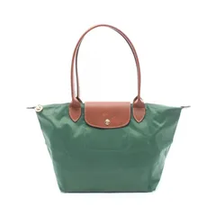 ロンシャン Longchamp トートバッグ LE PLIAGE ORIGINAL M ル プリアージュ オリジナル M L2605089P95 ブリティッシュグリーン キャンバス レザー ル プリアージュ オリジナル M ショルダーバッグ