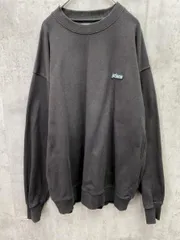 Prince プリンス ミニ裏毛 ワンポイントロゴ刺繍 クルーネック スウェット トレーナー sizeM/黒 ■◇メンズ