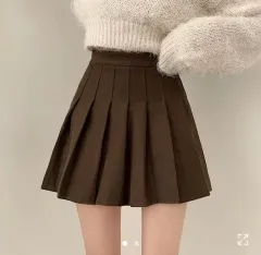 一回着用 プリーツスカート フレアスカート 冬用 ウール