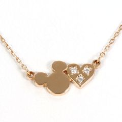 BLOOM ダンシングストーン ディズニー ミッキーマウス ネックレス 