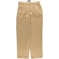古着 ラルフローレン Ralph Lauren POLO by Ralph Lauren ANDREW PANT ツータック チノパンツ メンズw31相当/eaa458624