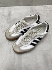 adidas アディダス JI1349 SAMBAE W ローカット スニーカー size24.0cm/白ｘ黒 ■■レディース