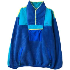 古着 90年代 ナイキ NIKE ACG DEVIL'S TOWER デビルズタワー 切替 ハーフスナップ フリースプルオーバー メンズL相当/eaa610208