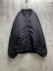 FREAK'S STORE フリークスストア MA-1 フライトジャケット 中綿 ブルゾン sizeF/黒 ◆■メンズ