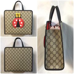 GUCCI GGスプリーム てんとう虫 トートバッグ チルドレン キッズ 