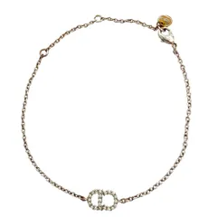 ディオール クレール ディー リュヌ ブレスレット アクセサリー CDロゴ GP ラインストーン シルバー CLAIR D LUNE Christian Dior パーティ フォーマル エレガント 洗練 定番