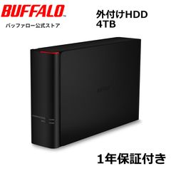 BUFFALO HD-SQS4U3-A 4TB SeeQVault 外付けHDD - メルカリ