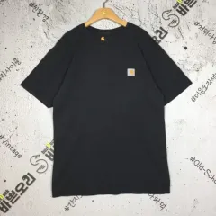 Carhartt カーハート ワークウェア ヴィンテージ ポケット 半袖 Tシャツ ブラック S 1000659