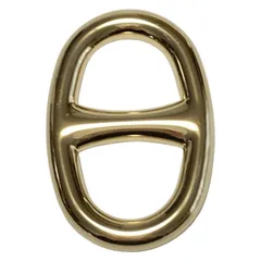 HERMES(エルメス) スカーフリング美品  シェーヌダンクル ゴールド