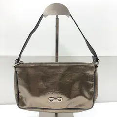 Salvatore Ferragamo ハンドバッグ ゴールド 総柄 サルヴァトーレフェラガモ SGMT26-0316