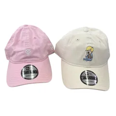 186001 現状品 NEW ERA ニューエラ キャップ　まとめ 9THIRTY 読売ジャイアンツ クリーム 9TWENTY ACVIコラボ ユニセックス 2点まとめ売り